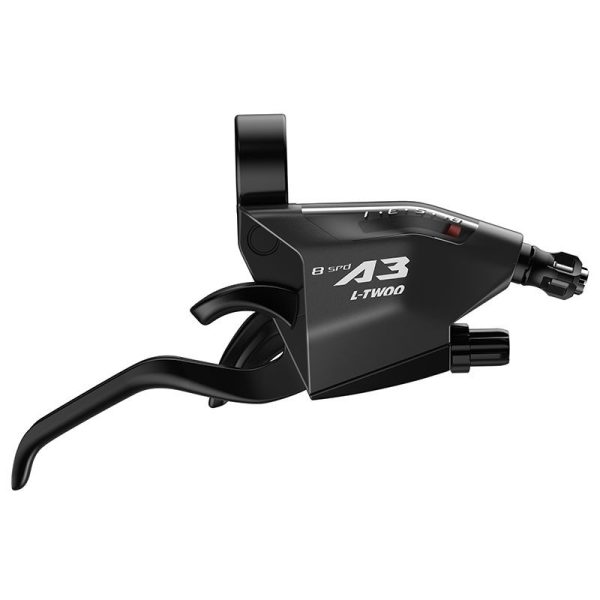 Levier-Manette VTT Patin Ltwoo Droit 8V. Noir V-Brake Compatible Shimano
