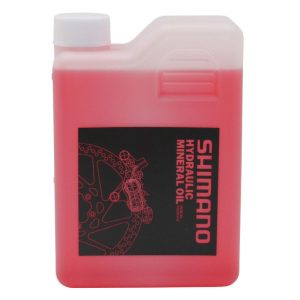 Liquide de Frein - Huile Velo Shimano Mineral (1 Litre) - Usage Professionnel Pour Atelier Uniquement