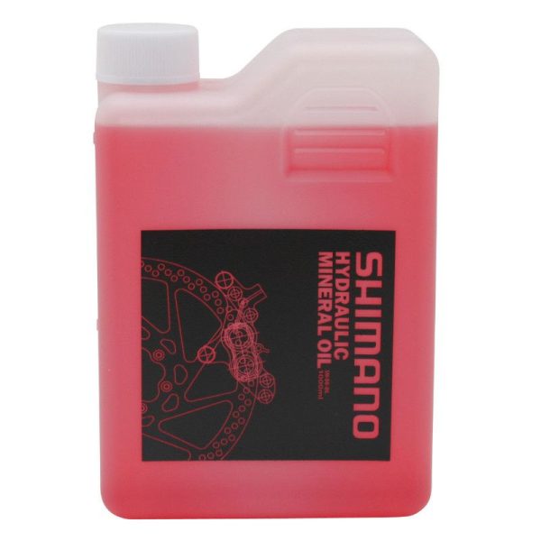 Liquide de Frein - Huile Velo Shimano Mineral (1 Litre) - Usage Professionnel Pour Atelier Uniquement