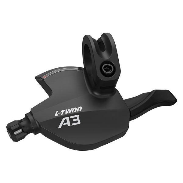 Manette VTT Ltwoo Gauche 3V. A3 Avec Cadran Noir Compatible Shimano