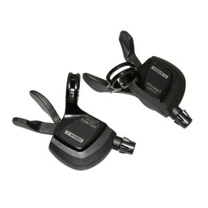 Manette Route Gravity Pour Cintre Plat 11V. Push-Pull Compatible Shimano Double (Paire)