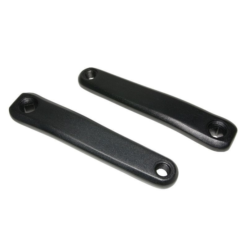 Manivelle Droite + Gauche Stronglight Magan3 170mm Noir Carre Jis Pour Panasonic - Yamaha - Ananda (Deport 10mm)