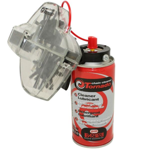 Nettoyeur - Outil de Lavage Chaine Velo Tornado Avec Aerosol