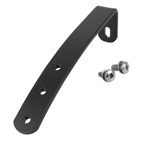 Patte Fixation Porte Bagage Arriere 28" Leader Fox Noir Compatible Latona Cadre 20-21" Longueur 154mm
