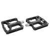 Pedale VTT - Bmx Newton Alu Noir Anodise 9-16" A Roulement (Paire) 106X100Mm