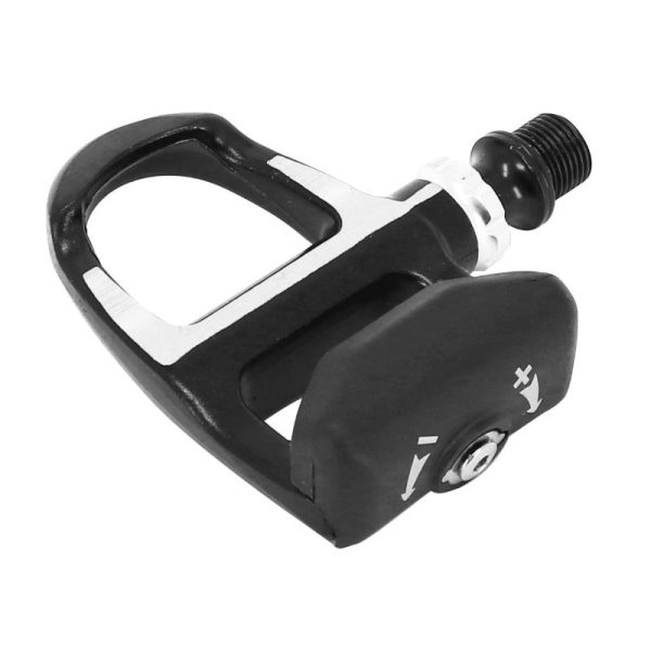 Pedale Route Automatique Fpd Alu Sur Roulement Noir Avec Cales Type Keo (Paire) (Offre Speciale)
