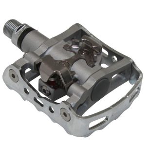 Pedale VTT Automatique Shimano M324 Polyvalente Face Auto SPD-Standard Avec Cales (Paire)