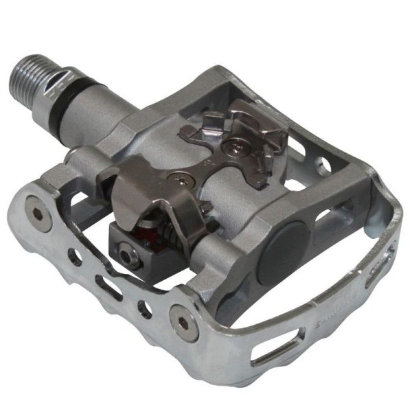 Pedale VTT Automatique Shimano M324 Polyvalente Face Auto SPD-Standard Avec Cales (Paire)