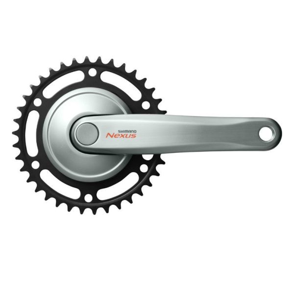 Pedalier City Shimano Nexus Argent 170mm 38 Dents