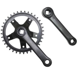 Pedalier City Gravity Acier 127mm Plateau 36D. (Boitier 131mm)