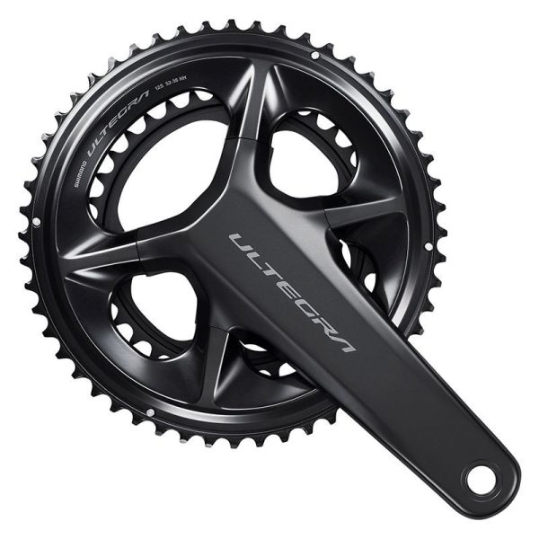 Pedalier Route Shimano 12V. Ultegra R8100 Noir 165mm 52-36