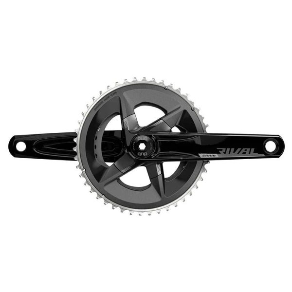 Pedalier Route SRAM 12V. Rival Alu Gravel Axe Integre Dub 172.5mm 48X35 Dents Entraxe Plateaux 107mm (Sans Cuvettes)