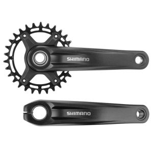Pedalier VTT Shimano 12V. Mt510 Noir 170mm 30 Dents Integre (Montage Atelier)