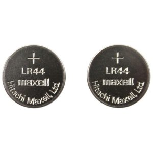 Pile Bouton Lr44 1.5V Alcaline Pour Compteur Sigma Ancien Modele (Vendu Par 2)