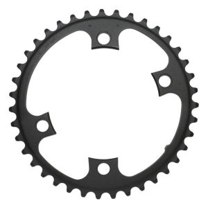 Plateau Route 4 Branches D.110 Pour Shimano 105 5800 Origine 39 Dents Interieur 11V. Noir