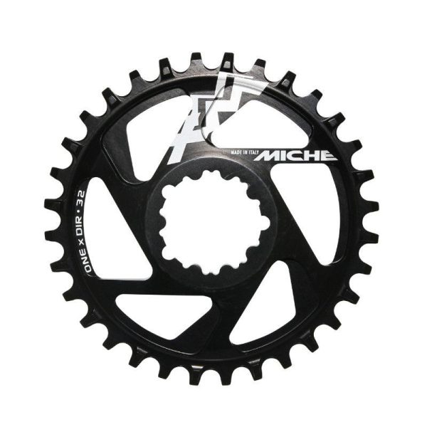 Plateau VTT Direct Mount Pour SRAM Xx1-X01-X1-X0-X9 Miche 32 Dents Alu Noir 11V. (Deport 6mm)
