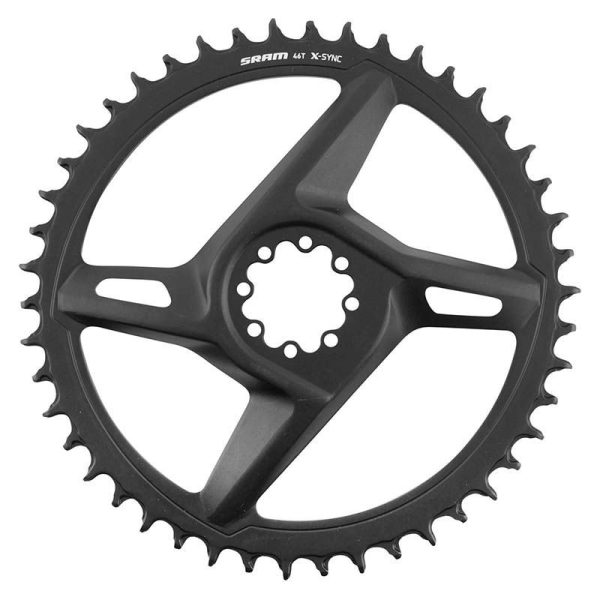 Plateau Gravel Direct Mount Pour SRAM Origine 46 Dents Mono Rival Alu Noir X-Sync 12V.