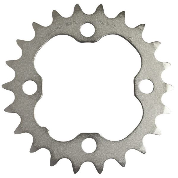 Plateau VTT 4 Branches D.64 Pour Shimano Deore M532 Triple 22 Dents Interieur Origine 9V.