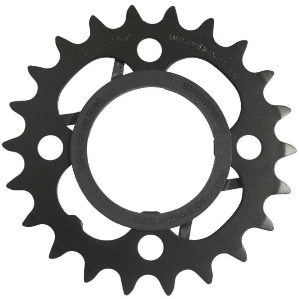 Plateau VTT 4 Branches D.64 Pour Shimano Alivio M430-Acera M391 Triple 22 Dents Interieur Origine 9V.