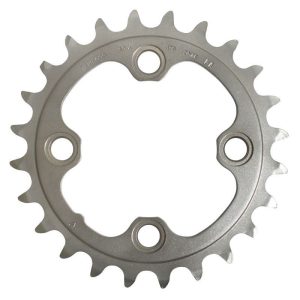Plateau VTT 4 Branches D.64 Pour Shimano Xt M780 Triple 24 Dents Interieur Origine 10V.