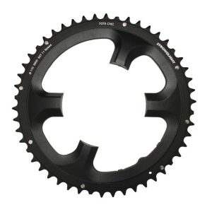 Plateau Route 4 Branches D.110 Pour Shimano 105 5800 Stronglight 50 Dents Exterieur Noir 11V.