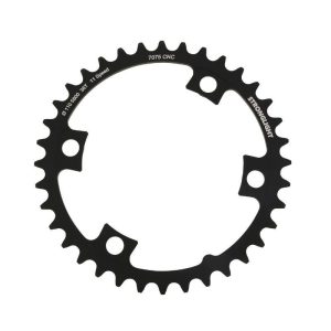 Plateau Route 4 Branches D.110 Pour Shimano 105 5800 Stronglight 36 Dents Interieur Noir Compatible Ultegra 6800 - Dura-Ace 9000 11V.