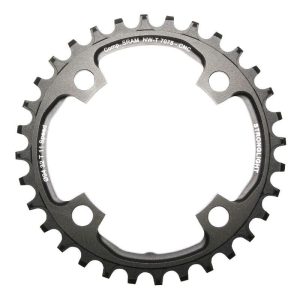 Plateau VTT 4 Branches D.94 Pour SRAM X01 Stronglight 32 Dents Mono Noir Alu 7075 11V. Narrow Wide - Epaisseur 5mm