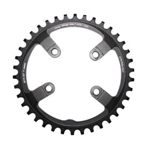 Plateau VTT 4 Branches D.76 Pour SRAM Xx1 Stronglight 38 Dents Mono Noir Alu 7075 11V. Narrow Wide