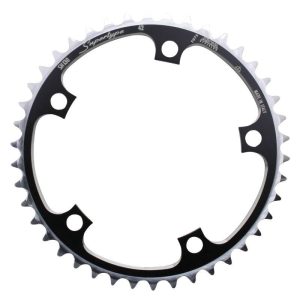 Plateau Route 5 Branches D.130 Miche 42 Dents Interieur Type Shimano Noir 9-10V.