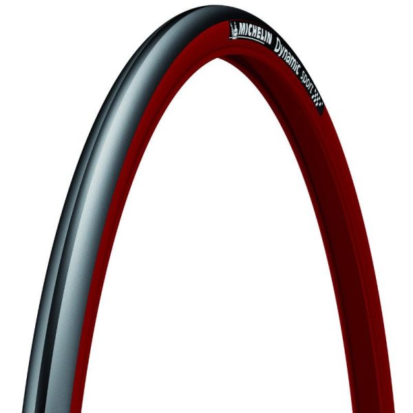 Pneu Route 700 X 23 Michelin Dynamic Sport Noir-Rouge TR (23-622)