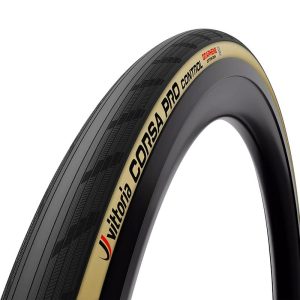 Pneu Route 700 X 30 Vittoria Corsa Pro Control Noir-Beige Graphene 2.0 Tubeless Ready (30-622) 325G
