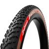 Pneu VTT 29 X 2.40 Vittoria Mezcal XC Race Noir-Marron Graphene 2.0 Tubeless Ready TS (57-622) -Terrain Mixte- Compatible VAE