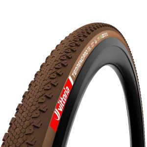 Pneu Gravel 700 X 40 Vittoria Terreno T30 Noir-Marron Tubeless Ready TS (40-622)