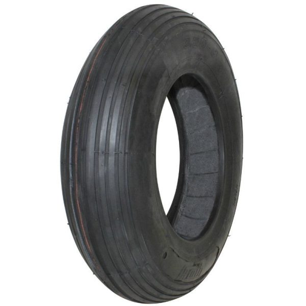 Pneu Chariot et Brouette 3.50-8 Deli Tt 4Pr (Charge Maxi 180 Kg)