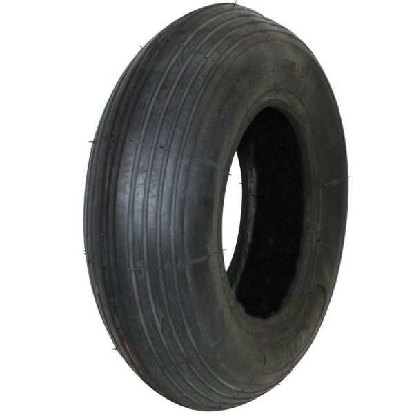 Pneu Chariot et Brouette 4.80-4.00-8 Deli Tt 4Pr (Charge Maxi 220 Kg)