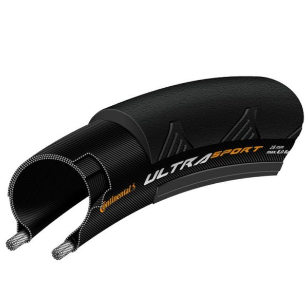 Pneu Route 700 X 23 Continental Ultra Sport 3 Noir TS (23-622)