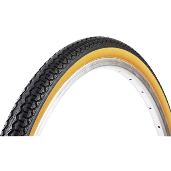 Pneu City 650 X 35B Michelin World Tour Noir-Beige TR (35-584)