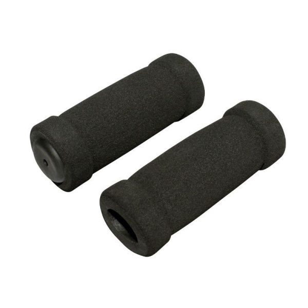 Poignee City Newton Mousse Noir 90mm (Paire)