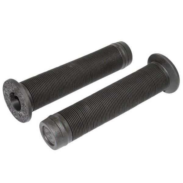 Poignee BMX Herrmans Noir Avec Collerette Super Confort L140 mm (Paire) (Offre Speciale)