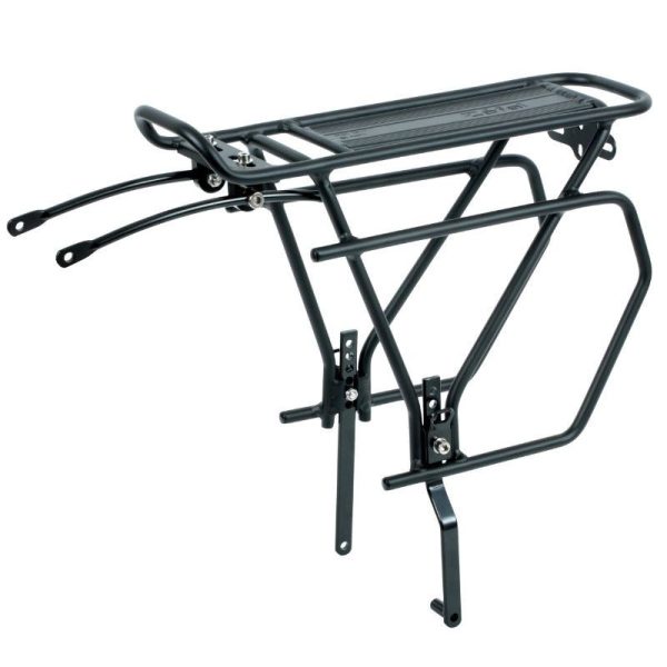 Porte Bagage Velo Arriere A Tringles Zefal Raider R70 Alu Noir Reglable 26"-27,5"-28"-29" (27Kg Maxi) -Compatible Freins Disque