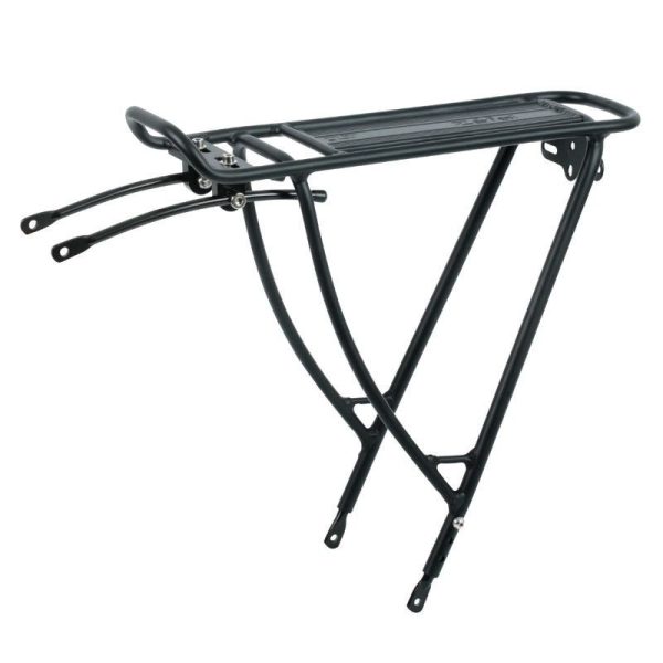 Porte Bagage Velo Arriere A Tringles Zefal Raider R50 Alu Noir Reglable 26"-27,5"-28"-29" (27Kg Maxi)