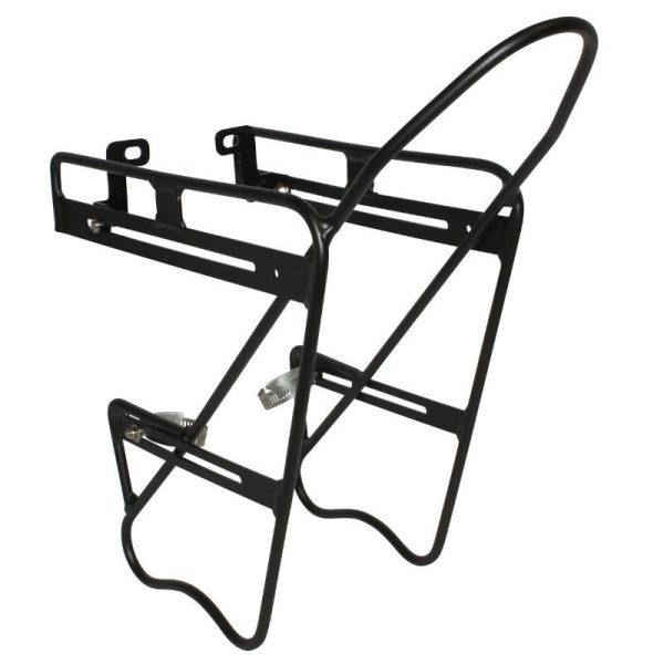 Porte Bagage Velo Avant A Tringles Zefal Raider Front Alu Noir Reglable Compatible Fourche Suspension-Frein A Disque (18Kg Maxi)