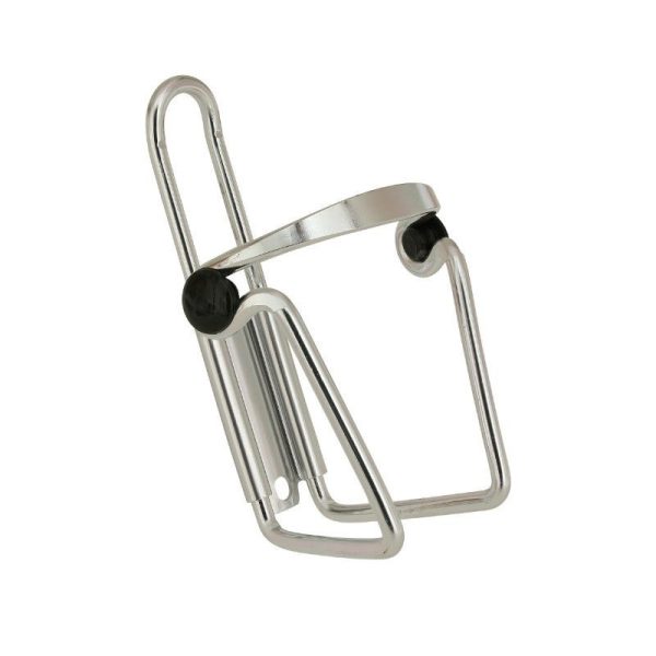 Porte Bidon Newton N1 Alu Argent Avec Pastilles Anti-Vibration (Sur Carte)
