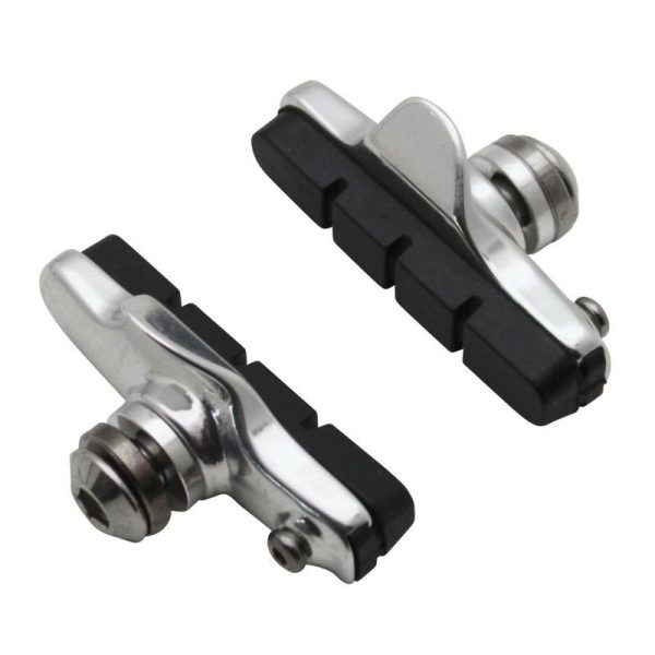 Porte Patin Frein Route A Cartouche Newton Type Shimano Alu 55mm (1 Paire)