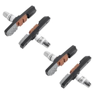 Porte Patin Frein VTT A Vis Deporte Newton 72mm Orange-Gris-Noir Type Shimano (2 Paires)