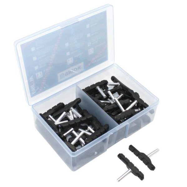Porte Patin Frein VTT A Tige Deporte Newton 72mm Noir (Coffret de 25 Paires)