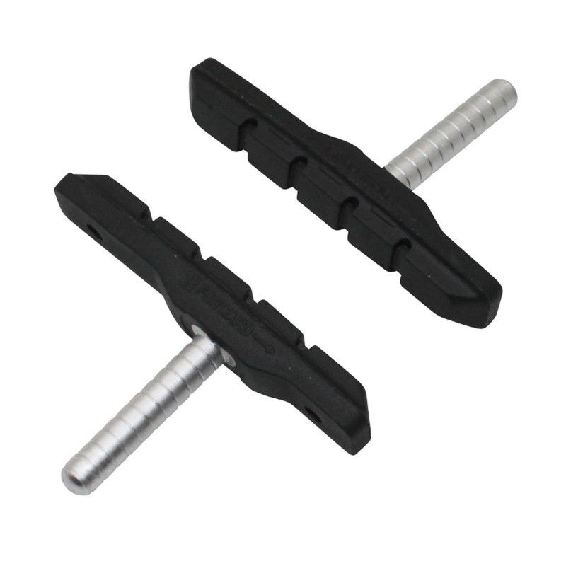Porte Patin Frein VTT A Tige Deporte Marwi 70mm Noir (Paire Sur Carte)