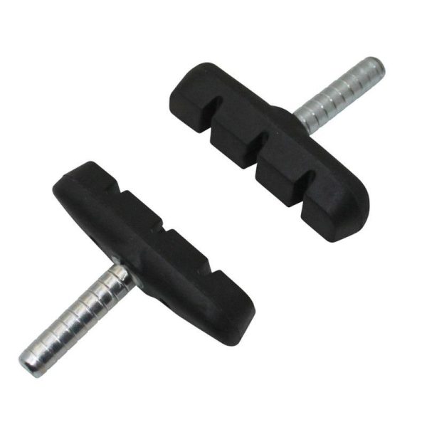 Porte Patin Frein VTT A Tige Symetric Marwi 55mm Noir (Paire Sur Carte)