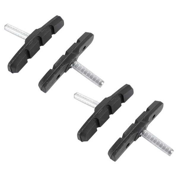 Porte Patin Frein VTT A Tige Symetric Newton 70mm Noir (2 Paires)