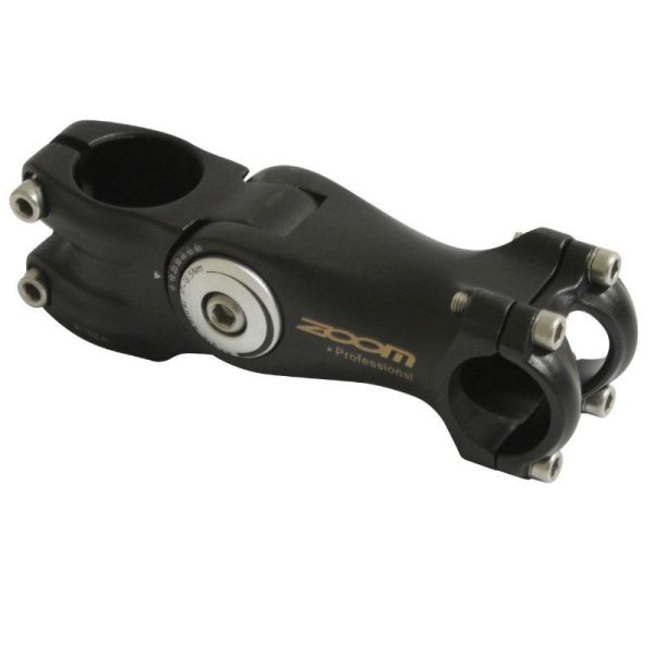 Potence VTT-VTC Gravity Reglable Noir 25.4 L 105mm Pour Pivot Fourche 1"1-8 Capot Noir